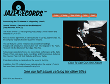 Tablet Screenshot of jazzrecordsinc.com